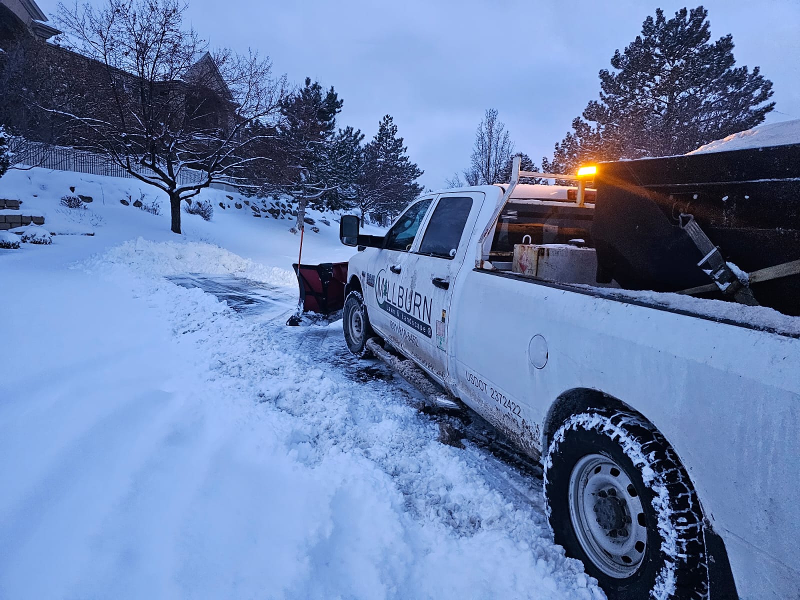 Saratoga Mowing Snowplow