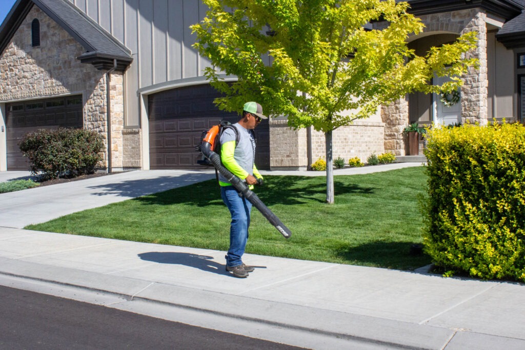 lawn cleanup throughout Utah County