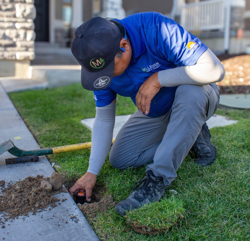 sprinkler repair services in Utah County